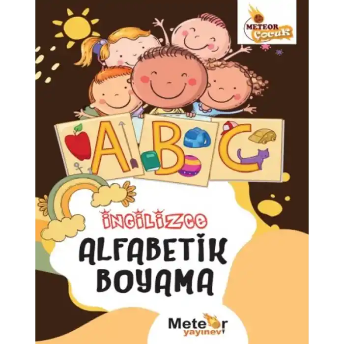 İngilizce Alfabetik Boyama Kitabı