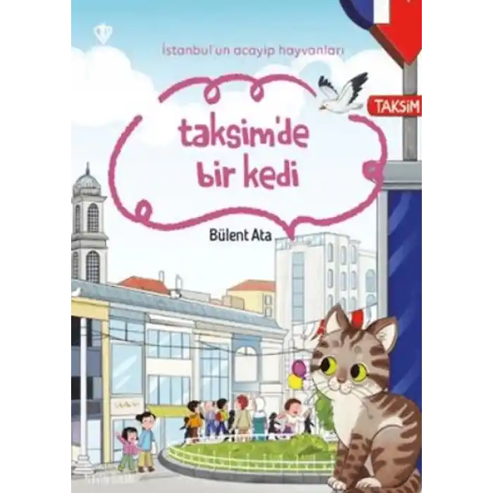 İstanbulun Acayip Hayvanları Taksimde Bir Kedi