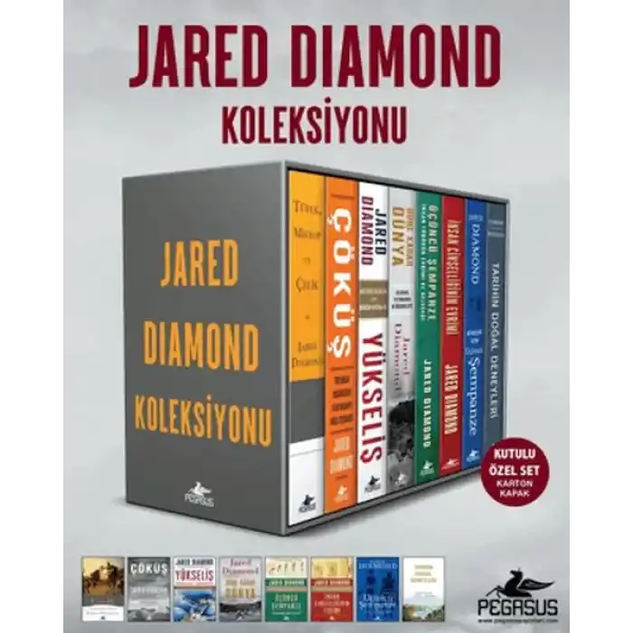 Jared Diamond Koleksiyonu Kutulu Özel Set (8 Kitap)