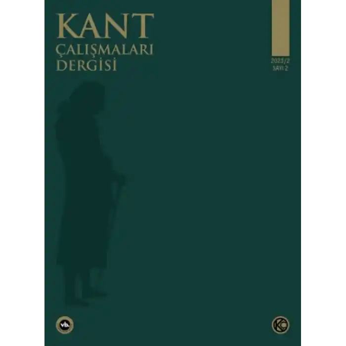 Kant Çalışmaları Dergisi Sayı 2