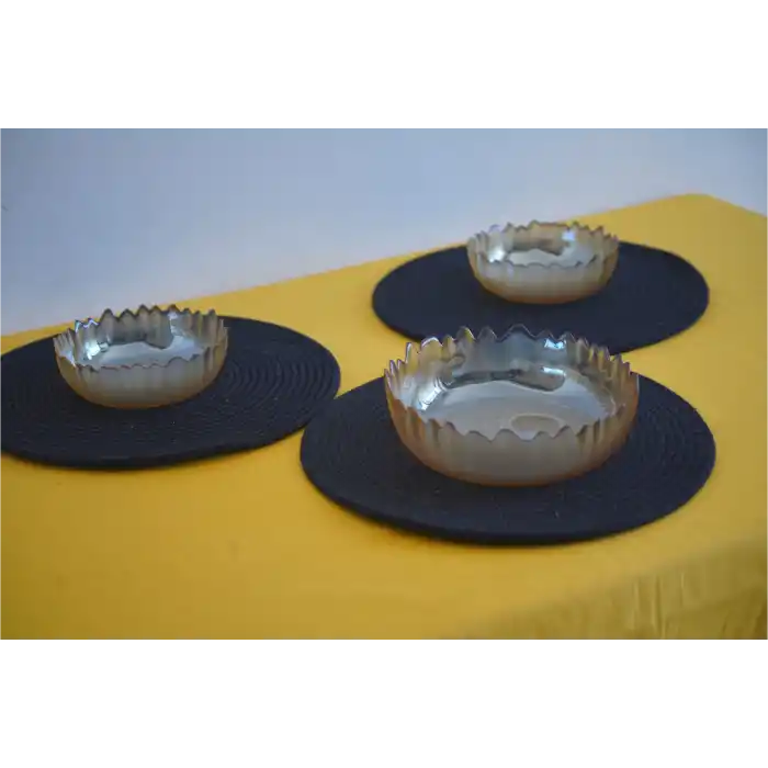 Kapadokya 3lü tabak seti