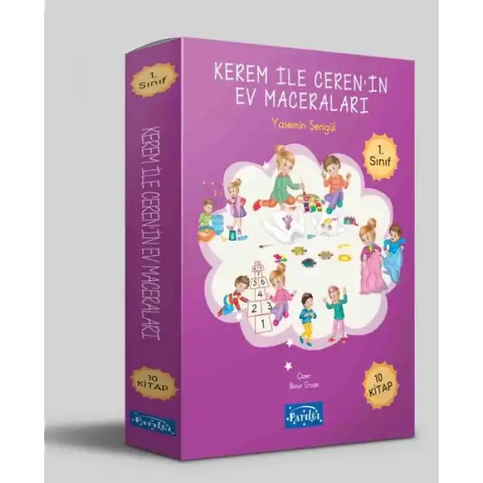Kerem ile Ceren’in Ev Maceraları 10 Kitap Set