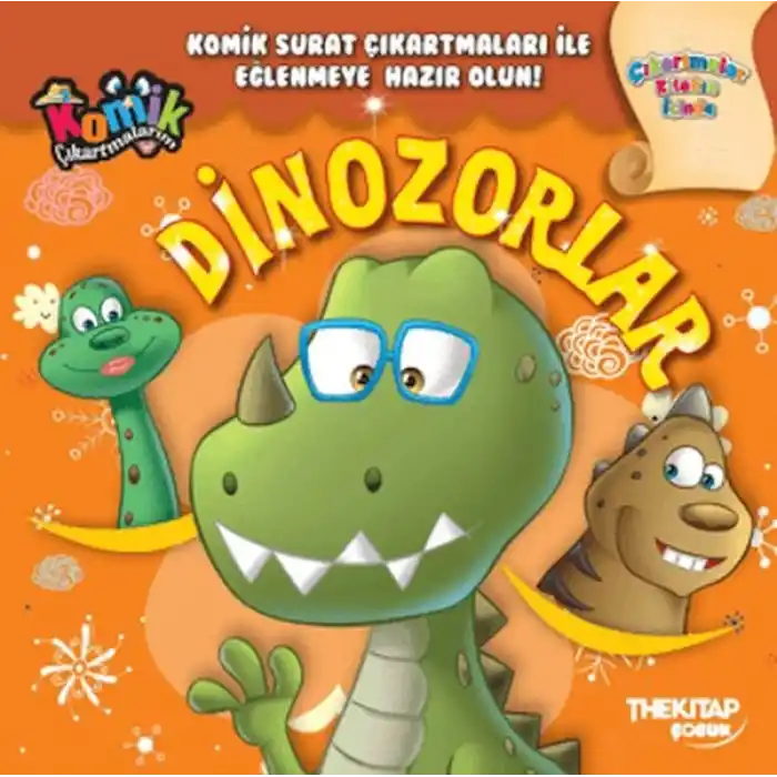 Komik Çıkartmalarım - Dinozorlar