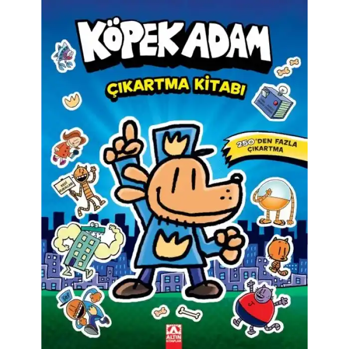 Köpek Adam Çıkartma Kitabı