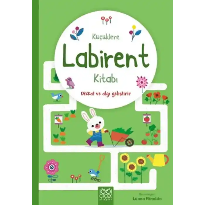 Küçüklere Labirent Kitabı - Dikkat ve Algı Geliştirir