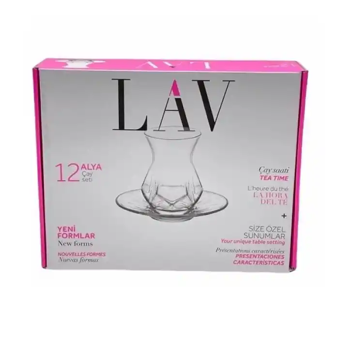 Lav Alya Çay Seti 12 Parça AlyaS1