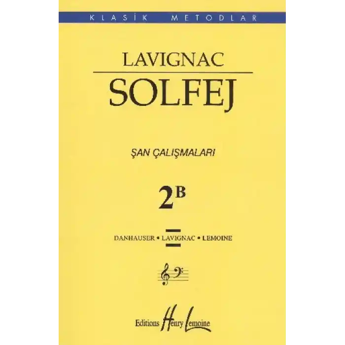 Lavignac Solfej 2B Şan Çalışmaları
