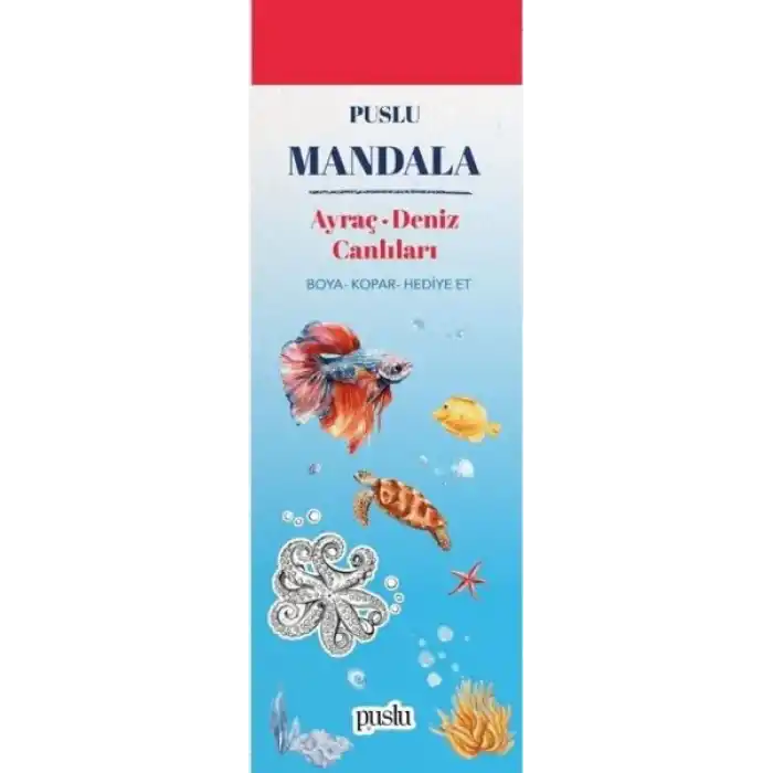 Mandala Ayraç - Deniz Canlıları