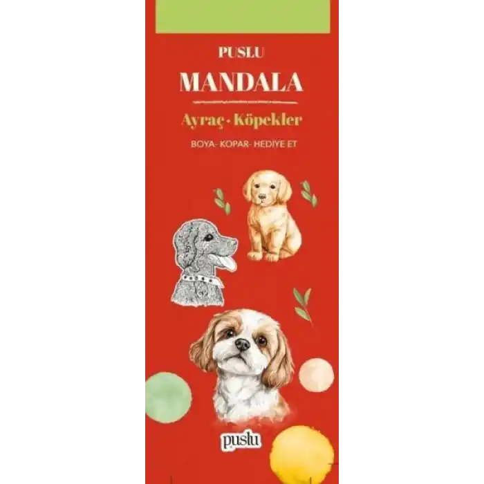 Mandala Ayraç - Köpekler