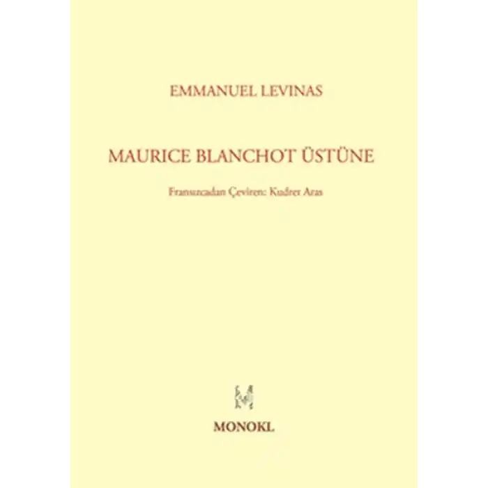 Maurice Blanchot Üstüne