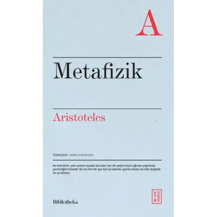 Metafizik