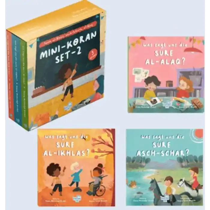 Mini Koran Set-2 Almanca Mini Meal Seti 2 (3 Kitap)
