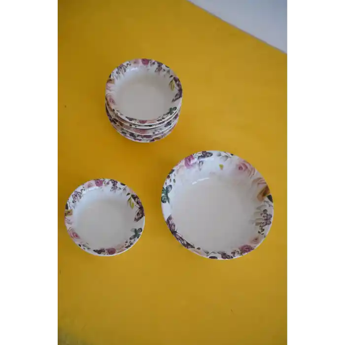 Dijital Baskılı 7li Çerezlik Kase