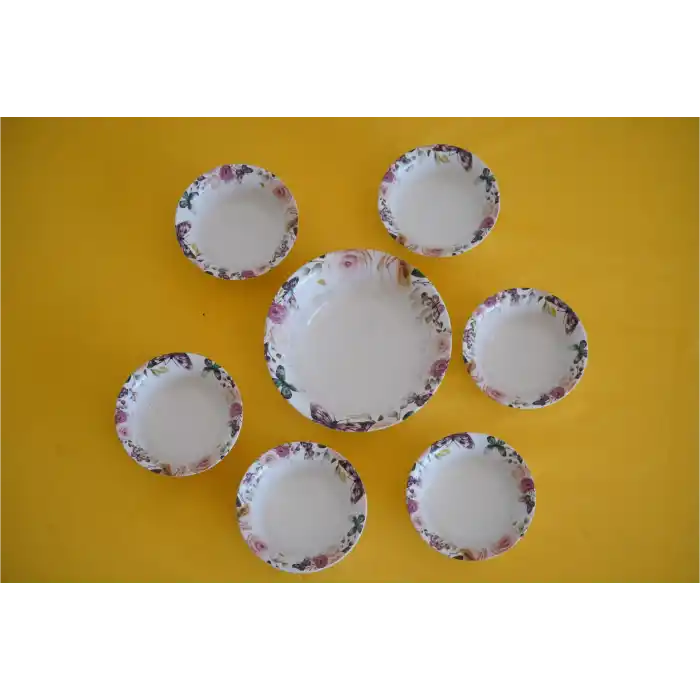 Dijital Baskılı 7li Çerezlik Kase