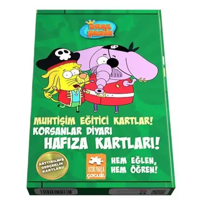 Muhtişim Eğitici Kartlar! - Korsanlar Diyarı Hafıza Kartları!