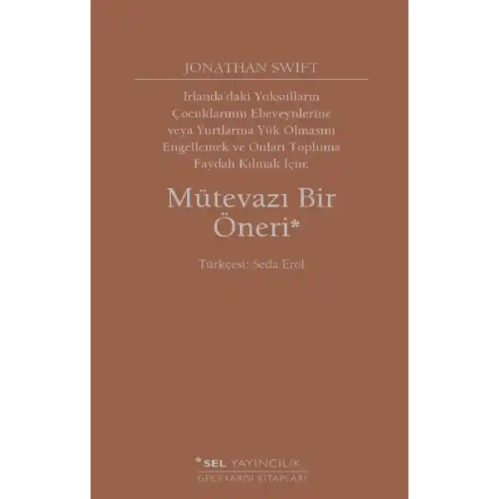 Mütevazı Bir Öneri