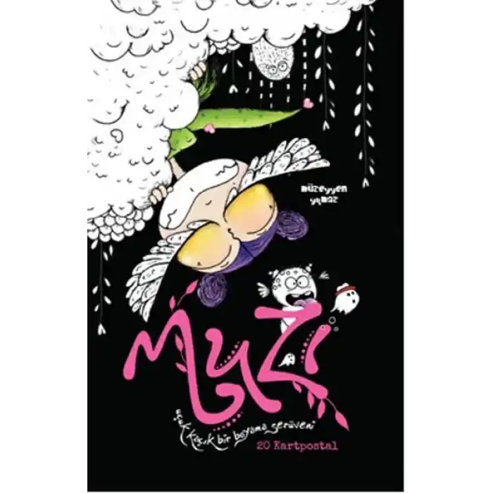 Muzi Kartpostal Boyama Kitabı