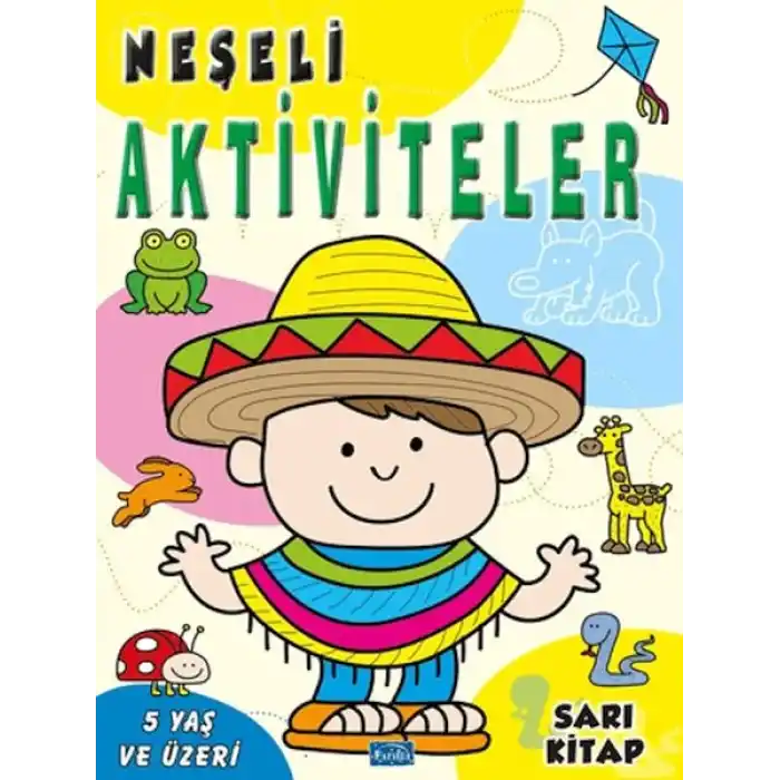 Neşeli Aktiviteler - Sarı Kitap