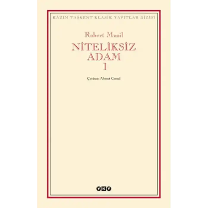Niteliksiz Adam 1 - Modern Klasikler