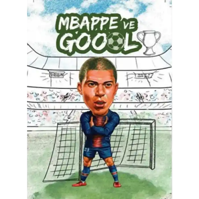 Notantik Not Defteri - Ve Goool Serisi - Mbappe