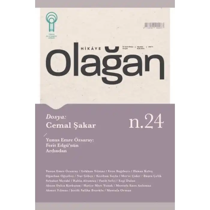 Olağan Hikaye (24. Sayı)