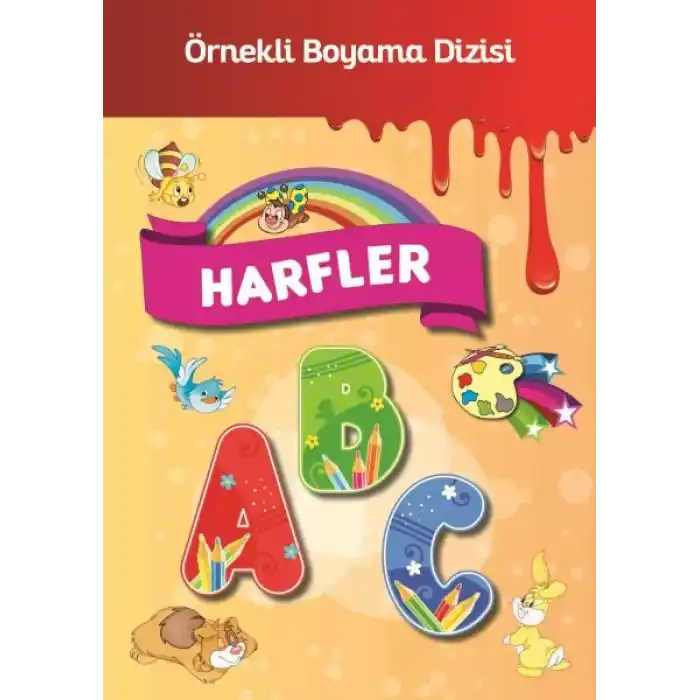 Örnekli Boyama - Harfler