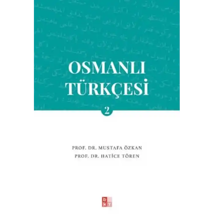 Osmanlı Türkçesi 2