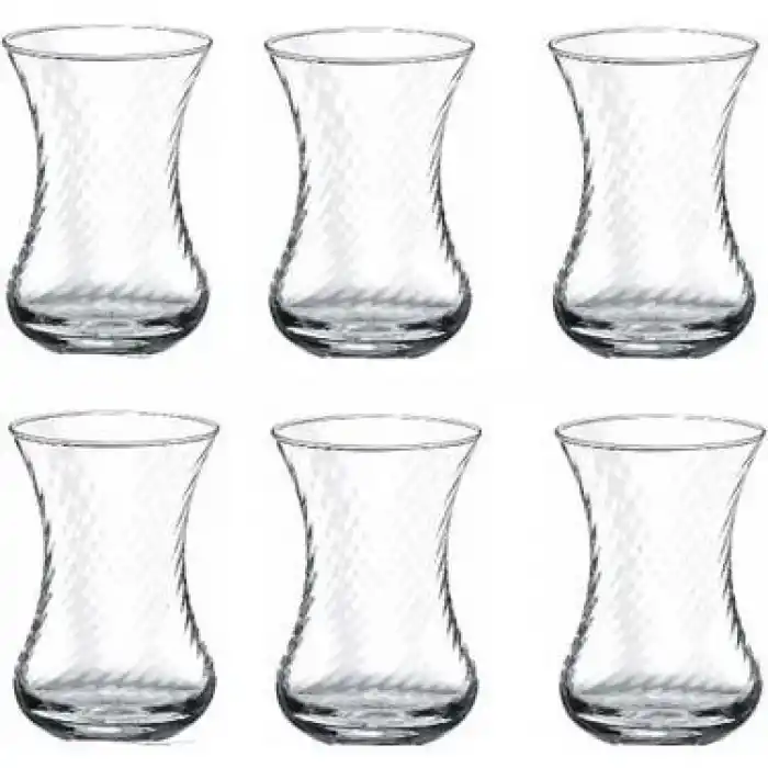 Paşabahçe 42781 Çay Bardağı optikli 125 Cc 6 Lı