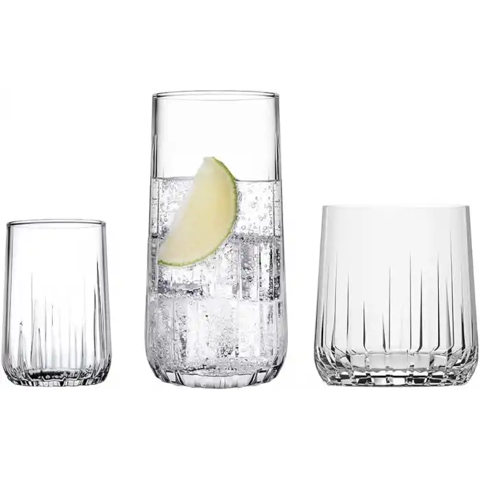 Paşabahçe Nova 18 Parça Su Meşrubat Kahve Yanı Bardak Takımı 96961