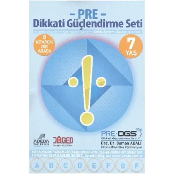 Pre Dikkati Güçlendirme Seti – 1.Sınıf – 7 yaş