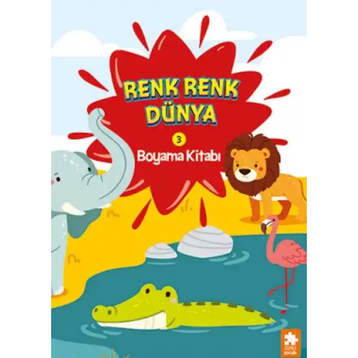 Renk Renk Dünya Boyama Kitabı 3