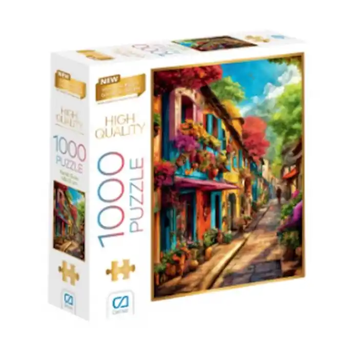 Renkli Evler Puzzle 1000