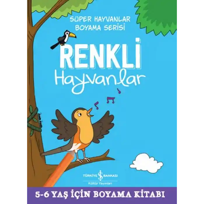 Renkli Hayvanlar - Süper Hayvanlar Boyama Serisi