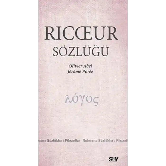Ricoeur Sözlüğü