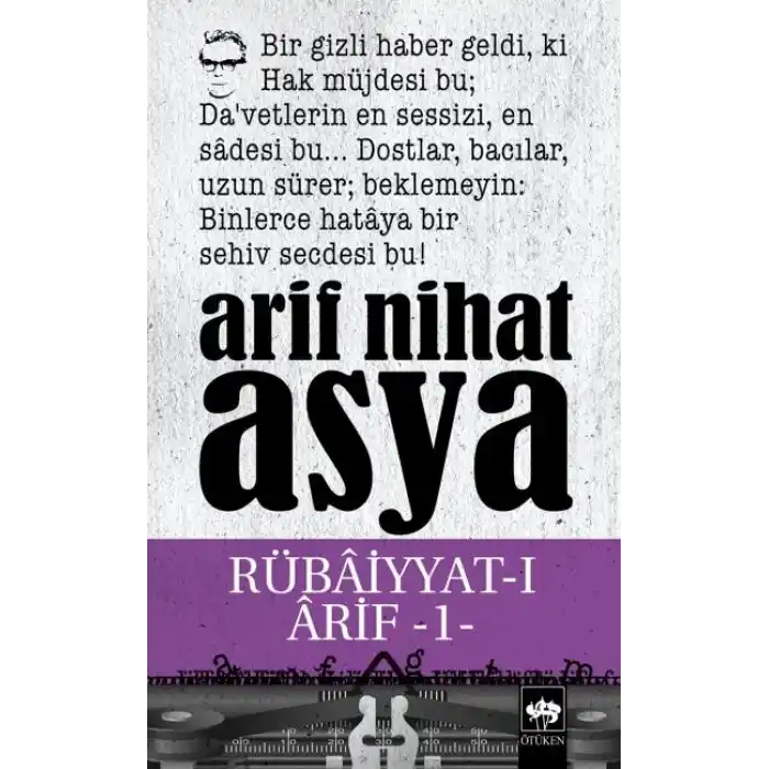 Rübaiyyat-ı Arif 1