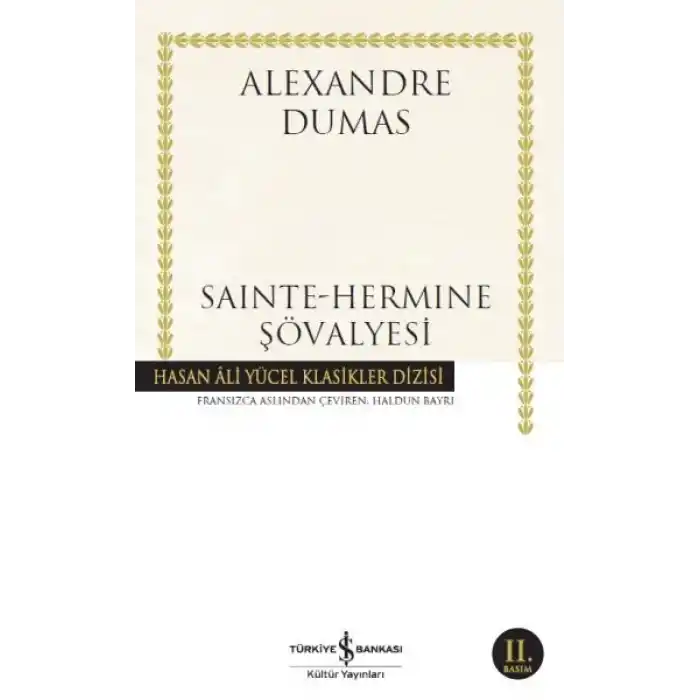 Sainte-Hermine Şövalyesi - Hasan Ali Yücel Klasikleri