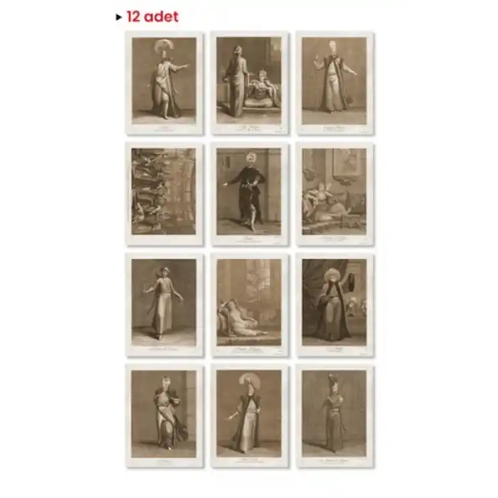 Sanat Kartpostal Seti (12li)