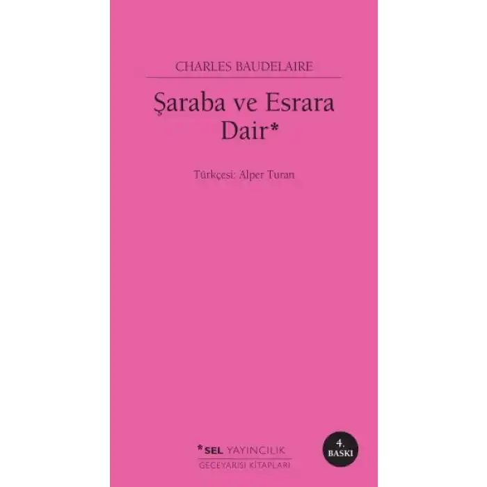 Şaraba ve Esrara Dair