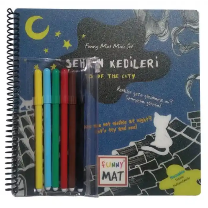 Şehrin Kedileri - Funny Mat Mini Set (Aktivite Seti)