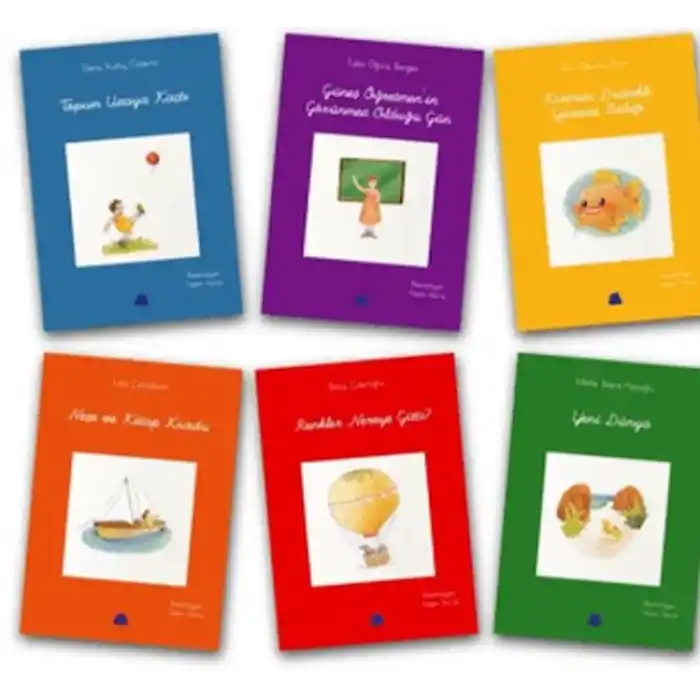 Severek Okuyorum 6 Kitaplık Set