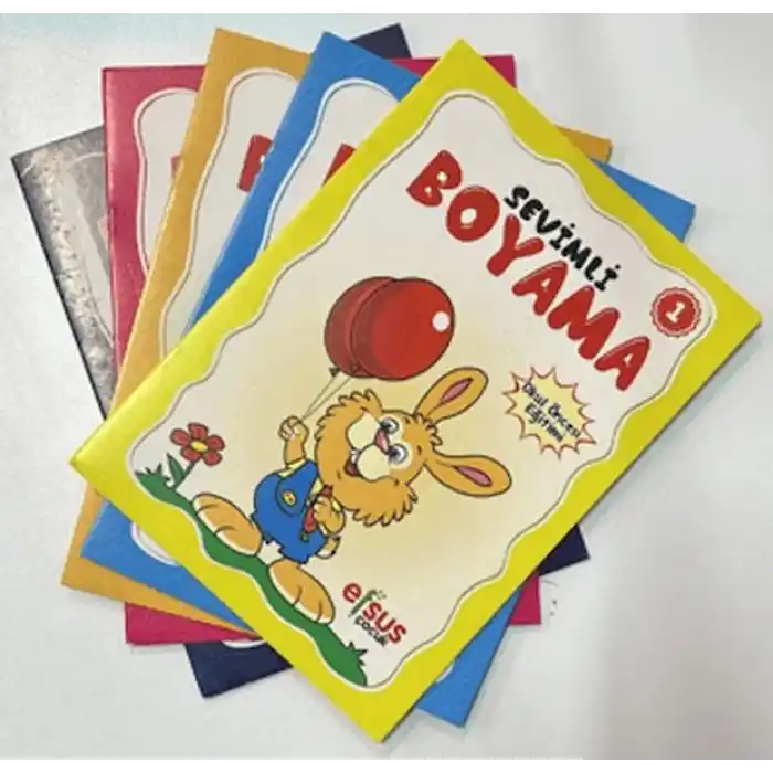 Sevimli Boyama Seti (5 Kitap)
