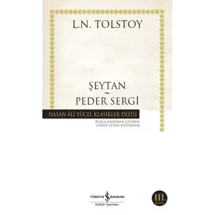 Şeytan - Peder Sergi - Hasan Ali Yücel Klasikleri