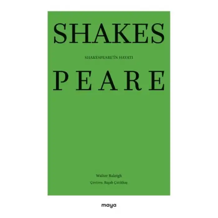 Shakespeare’in Hayatı