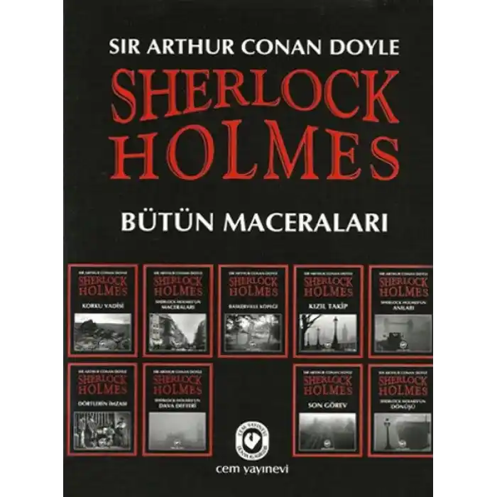 Sherlock Holmes Bütün Maceraları (9 Kitap Takım)