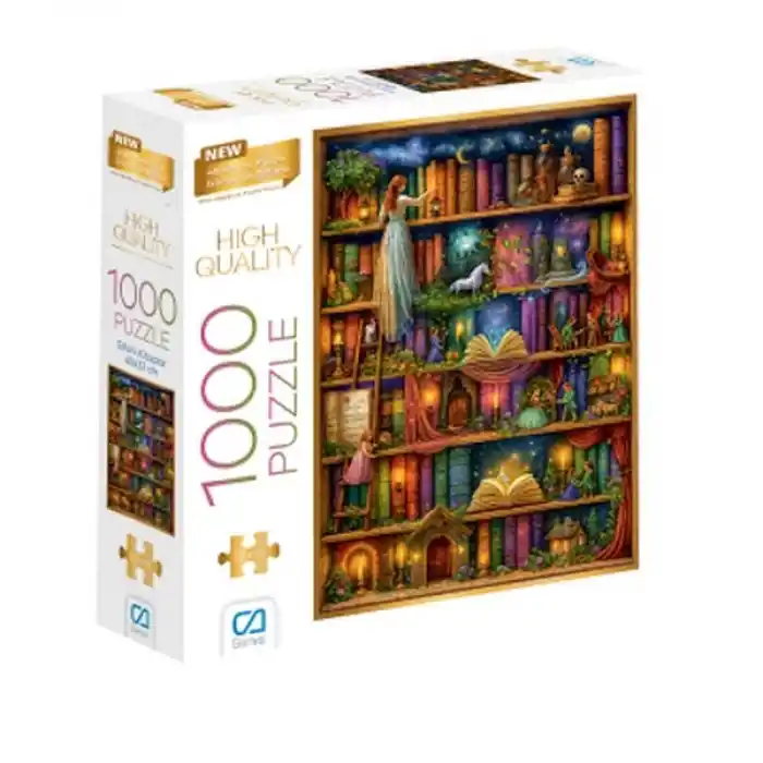 Sihirli Kitaplar Puzzle 1000