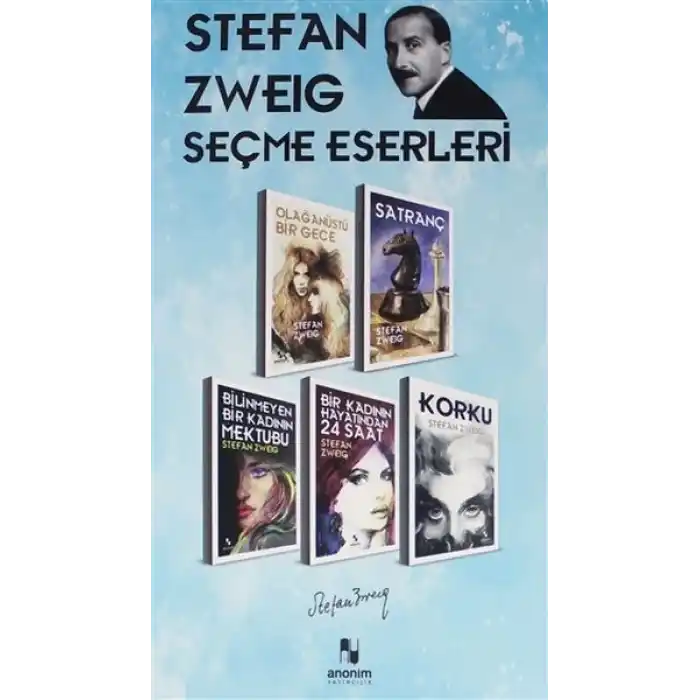 Stefan Zweig Seçme Eserleri - (5 Kitap Kutu)