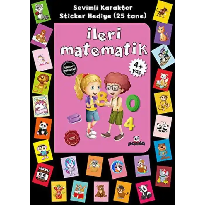 Stickerlı 4+ Yaş İleri Matematik