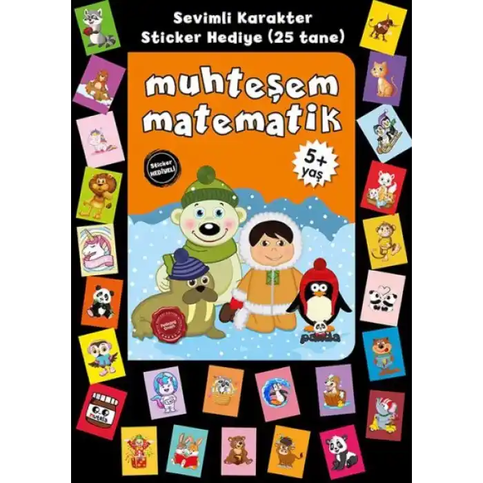 Stickerlı 5+ Yaş Muhteşem Matematik
