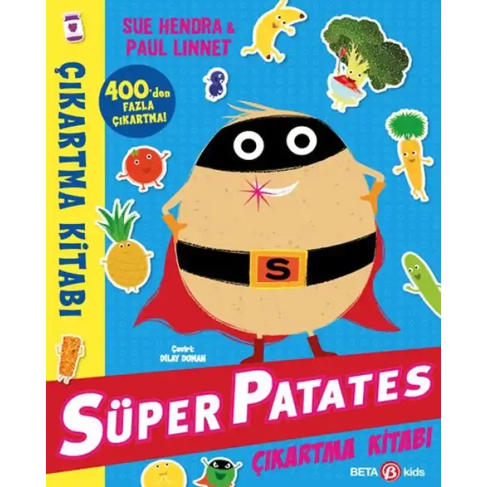 Süper Patates Çıkartma Kitabı