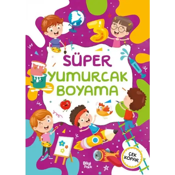 Süper Yumurcak Boyama Kitabı